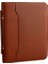Fermuarlı Portföy Düzenleyici, Deri Padfolio Klasör, Profesyonel Iş Klasörü, Ipad/belge Düzenleyici (Kahverengi) (Yurt Dışından) 1