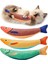 3 Adet Kedi Oyuncakları Saury Balığı, Kedi Çiğneme Oyuncağı Kedi Nanesi Oyuncakları Iç Mekan Kedileri Için (Yurt Dışından) 1
