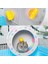 Küçük Evcil Hayvan Egzersiz Tekerleği Çok Amaçlı Hamster Koşu Koşu Diski Kirpi Fareler Gerbil Sıçan Kafes Oyuncakları (Yurt Dışından) 4