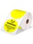 Nakliye Etiketi Yazıcı Etiket Sticker Yuvarlak Etiket Kare Etiket Kendin Yap Logo Tasarımı Küçük Işletme 2x2 750 Adet Sarı (Yurt Dışından) 1