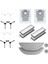 Değiştirilebilir Aksesuarlar Roborock S8 Maxv Ultra G20S Robotlu Süpürge Paspas Choth Vakum Torbaları Yan Fırça Filtresi (Yurt Dışından) 1