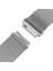 Fossil Saat Uyumlu 22MM Manyetik Mıknatıslı Çelik Hasır Saat Kordonu 3