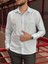 Erkek, Gömlek Yaka, Regular Fit, Pamuklu, Keten Dokuma, Old Money Culture, Nakış Detaylı Gömlek G10 2
