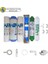 Purefer Açık Kasa Çift Sedimentli Sertifikalı 6 lı Vontron Helixfil Yüksek Tds Mebran Alkalili 1