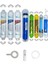 Pws Kapalı Kasa Su Arıtma Cihazları Uygun Eco 8li Reverse Osmosis Mebran Alkali+Mineral+Detox+Set 1