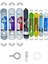 Pws Kapalı Kasa Su Arıtma Cihazları Std 8li Platinium Mebran Alkali+Mineral+Detox+Tatlandırıcı Set 1