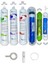 Pws Kapalı Kasa Su Arıtma Cihazlarına Hft 6 lı Reverse Osmosis Mebran Alkali+Tatlandırıcı 1
