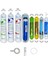 Pws Kapalı Kasa Su Arıtma Cihazı Hft 8li Reverse Osmosis Mebran Alkali+Mineral+Detox+Tatlandırıcı 1