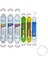 Pws Kapalı Kasa Su Arıtma Cihazlarına Uygun Eco 6 lı Mebransız Alkali +Mineral +Tatlandırıcı Set 1