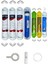 Pws Kapalı Kasa Su Arıtma Cihazlarına Ecomax 7li Reverse Osmosis Mebran Alkali+Mineral+Tatlandırıcı 1