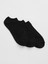 Kadın Siyah Basic Ankle 3'lü Çorap Seti 1