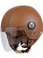 Sw 701 Deri Yarım Kask 2