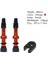 48MM Turuncu 2 Adet Tarzı 2 Adet Bisiklet mm Vana Uyumlu Yol Mtb Bisiklet Tubeless Lastikler Pirinç Çekirdek Alaşım Kök Tubeless Mastik (Yurt Dışından) 1