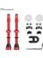 VF44G Kırmızı C Stili 2 Adet Deemount Bisiklet Tubeless Karbon Jant Presta Vanalar mm Fv Nipel Pirinç Çekirdek C Işlenmiş Eloksallı Wtool (Yurt Dışından) 5