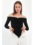 Kadın Straplez Yaka Sandy Body Suit 5