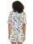 Kadın Yazlık Kısa Kollu Pijama Takımı 3