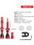 KIRMIZI-40MM Tarzı 1 Çift Bisiklet Tubeless Presta Vana Ste Fv Nipel Pirinç Çekirdek Presta Vana Kök Kiti Mountainroad Bisiklet Için (Yurt Dışından) 1