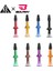 Siyah 40MM Tarzı Kr Bisiklet Valfi Dağ Bisikleti Aksesuarları Vakum Valfi Alüminyum Alaşımlı Fransız Çok Renkli Sızdırmazlık Valfi Uzatın (Yurt Dışından) 2