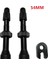 Siyah 54 mm Stili Et Bisiklet mm Uyumlu Yol Için Valf Mtb Bisiklet Tubeless Lastikler Pirinç Çekirdek Alaşım Kök Tubeless Mastik (Yurt Dışından) 1
