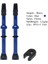 78MM Mavi 2 Adet Tarzı 1 Pair mm Bisiklet Bisiklet Lastiği Hava Valfi Yol Bisikleti Için Tubeless Lastikler Pirinç Çekirdek Alaşımlı Kök (Yurt Dışından) 1