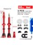 VF60G Kırmızı B Stili Deemount Hava mm Presta Nipel Fv Vanalar Yol Için Tubeless Karbon Jant Alaşımlı Kök Pirinç Çekirdek Bisiklet Dıy Aksesuarları (Yurt Dışından) 1
