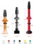 60 mm Alaşımlı Yeşil B Stili Deemount mm Bisiklet Tubeless Lastik Presta Valf C ile Işlenmiş Eloksallı Klozet ve Alet (Yurt Dışından) 5