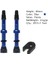 60MM Mavi 2 Adet Tarzı Et Bisiklet Lastik Hava Valfi Bisiklet Tubeless Tekerlek Valf Kiti Bakır Çekirdek Alaşımlı Gövde Kauçuk Taban (Yurt Dışından) 1