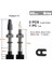 45MM Pirinç Gri Tarzı Deemount mm Bisiklet Tubeless Lastik Presta Valf Pirinç Çekirdek Pirinç Kök W Alaşım ve Alet (Yurt Dışından) 1