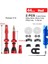 VF44G Kırmızı B Stili Deemount Hava mm Presta Nipel Fv Vanalar Yol Için Tubeless Karbon Jant Alaşımlı Kök Pirinç Çekirdek Bisiklet Dıy Aksesuarları (Yurt Dışından) 1