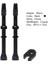 78 mm Siyah 2 Adet Tarzı 1 Pair mm Bisiklet Presta Vana Yol Mtb Bisiklet Tubeless Lastikler Pirinç Çekirdek Alaşım Kök Tubeless Mastik Uyumlu (Yurt Dışından) 1