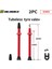 Kırmızı 80 mm Stili Blooke Bisiklet Tubeless Vana Presta Fv Kap Çekirdek Ountain Nipel Wtool Mtb Yol Bisikleti Aksesuarları (Yurt Dışından) 1