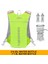 YEŞIL1.5L250 Stili Trail Koşu Sırt Çantası 5l Süper Koşu Nemlendirici Yelek Çanta Maraton Koşu Bisiklet Sırt Çantası 250ML Yumuşak Şişe Şişe Su (Yurt Dışından) 1