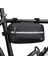 X2012 Gri Stili Rhınowalk Bisiklet Gidon Çantası Katlanır Çok Fonksiyonlu Ön Çerçeve Bisiklet Pannier Seyahat Depolama Çanta (Yurt Dışından) 5