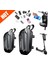 Gök Mavisi Tarzı Vahşi Adam Elektrikli Scooter Xiaomi M365 Için Çanta Kilitleniyor Evrensel Elektrikli Scooter Eva Sert Kabuk Için Xiaomi M365 Es1 Es2 Es3 Es4 (Yurt Dışından) 5