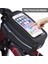 6 Inç Siyah Stil Su Geçirmez Bisiklet Çantası Naylon Bisiklet Bisiklete Binme Cep Telefonu Çantası Kılıf 5.5'' 6'' Bisiklet Panniers Çerçeve Ön Tüp Çanta Aksesuarları (Yurt Dışından) 1