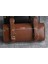 B Kahverengi Tarzı Bisiklet Çantası Retro Tail Bag Deri Eyer Yastık Çantası Motosiklet Elektrikli Bisiklet Yağmur Geçirmez Gidon Çanta Için Brompton Çantası (Yurt Dışından) 3