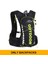 Siyah Yeşil Stil Erkekler ve Kadınlar Için Bisiklet Sırt Çantası, Naylon Çanta, Su Geçirmez 8 Litre, Yürüyüş ve Kamp, ​​1.5l Su Torbalı 250ML Su Şişesi (Yurt Dışından) 1