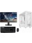A21 Beyaz KR-K00-0180 I3 12100 8gb Ram 256GB SSD Gt 730 4gb Windows 11 Pro 500W PSU Asus 23.8'' Fhd Monitör Masaüstü bilgisayar 1