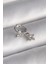 316L Çelik Gümüş Renk Zirkon Taşlı Kelebek Model Sallantı Detay Tragus Piercing 1
