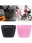 Pembe Stil Bisiklet Sepeti Hollow Çocuk Bisikleti Üç Tekerlekli Bisiklet Scooter Depolama Ön Gidon Plastik Taşıyıcı Bisiklete Binme Çocuklar Sürme Alışveriş (Yurt Dışından) 2