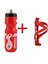 Gri Bir Stil 750ML Ultralight Bisiklet Su Şişesi Raf Tutucu Set Doğa Sporları Bisiklet Su Bardağı Tutucu Taşınabilir Mtb Bisiklet Aksesuarları (Yurt Dışından) 4