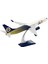 Boeing 737-800 1/100 Ölçek Fenerbahçe Lisanslı Çizgili Tasarım Maket Uçak (UCK0188) 1