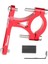 BKG-011B Altın Stili Bisiklet Şişe Kafesi Tutucu Bisiklet E-Bike Su Şişesi Raf Adaptörü Opsiyonel Naylon Veya Eloksallı Alüminyum Kafes Stand Taşıyıcı (Yurt Dışından) 5