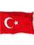 60X90 cm Raşel Türk Bayrağı Bayrak Kenarı Dikişli Yurt 1