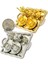 10 Adet/takım 1: 12 Dollhouse Mobilya Minyatür Yemek Gereçleri Metal Çay Bardağı Plaka Seti (Yurt Dışından) 1