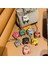 Mini Deri Çanta Kulaklık Saklama Çantası Anahtarlık Kolye Dollhouse Çanta Cologo (Yurt Dışından) 4