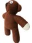 23 cm Mr Bean Teddy Bear Hayvan Dolması Peluş Oyuncak Yumuşak Karikatür Kahverengi Şekil Doll (Yurt Dışından) 5