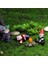 Fairycome Mini Bahçe Gnome Figürleri Reçine Peri Bahçesi Komik Minyatür Cüceler (Yurt Dışından) 4