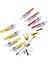 Syma 4 Adet S S107 S107G Gyro Uzaktan Kumanda Helikopteri ve 1 Takım Yedek Kiti Için Syma S107 / S107G Rc Sarı (Yurt Dışından) 2