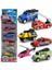 6 Adet Tekerlekler Batman Batmobile Devriye Avengers Justice League Araba Modeli Oyuncak Araç Döküm Hediye Koleksiyonu (Yurt Dışından) 2